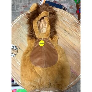 Toddler Lion Costume Plush Bunting 18M Humane Society ROAR Zipper